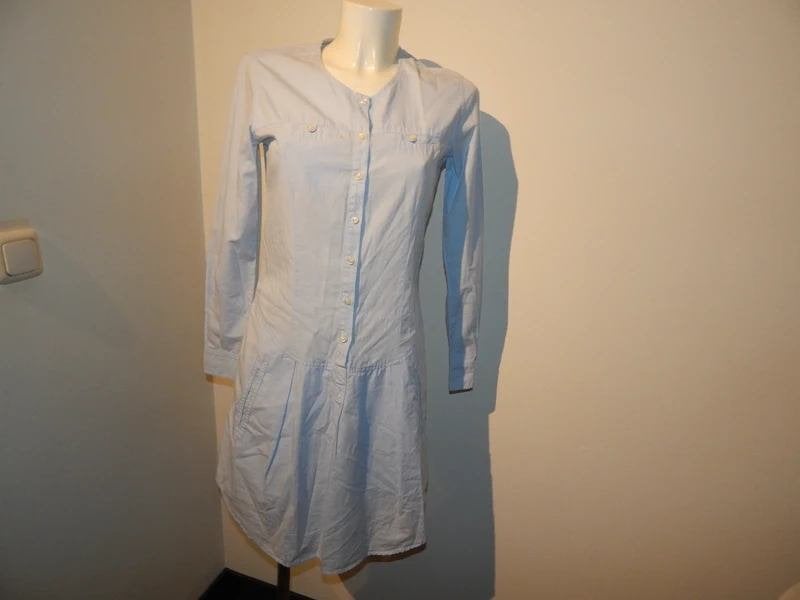 Isabel Marant etoile hemels blauwe blouse look jurk 1/S, Isabel Marant, Zo goed als nieuw, Knielengte, Maat 36 (S)