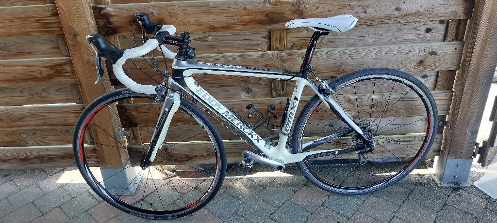 koersfiets, 28 inch, Gebruikt, Carbon, Velgrem