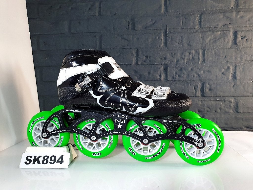 DMB Promise Skeelers Skates 4x100 100mm Wielen Maat 41, Overige merken, Verzenden, Nieuw, Kinderen