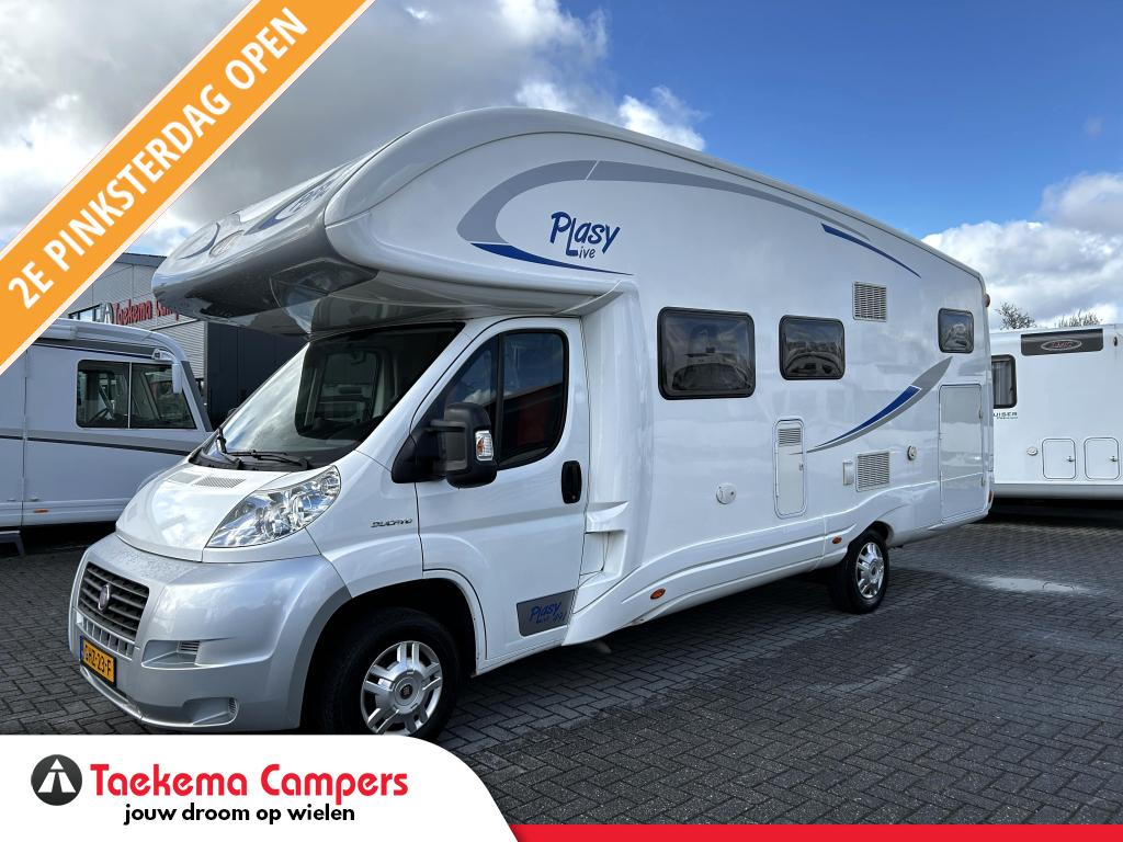 PLA Plasy Alkoof Dwarsbed/Euro-5/2013/5-zitplaatsen/45dkm, Caravans en Kamperen, Overige merken, Alkoof, Fiat, 7 tot 8 meter
