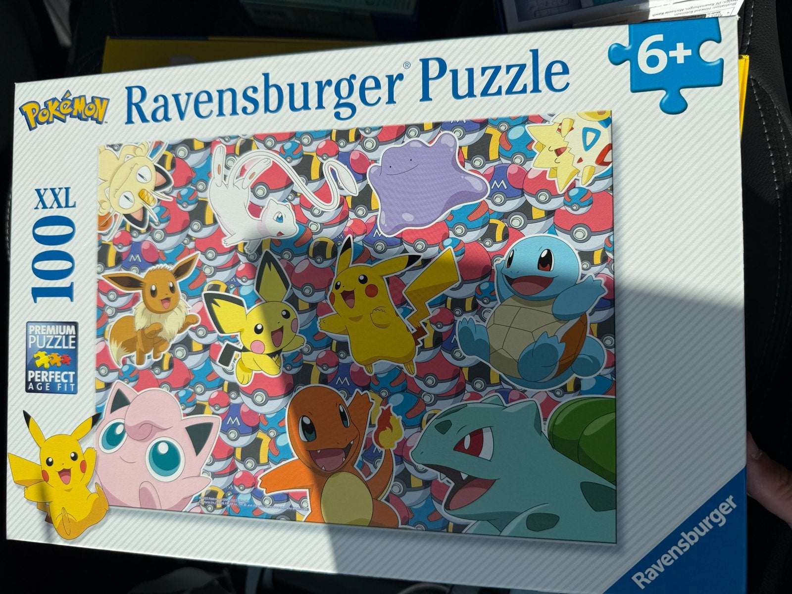 Ravensburger Pokémon Legpuzzel 100 XXL - Nieuw, Ophalen of Verzenden, Minder dan 500 stukjes, Nieuw, Legpuzzel