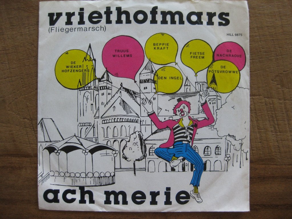 Vinyl single "Truus Willems, Beppie Kraft, De Nachraove", Ophalen of Verzenden, Gebruikt, Nederlandstalig