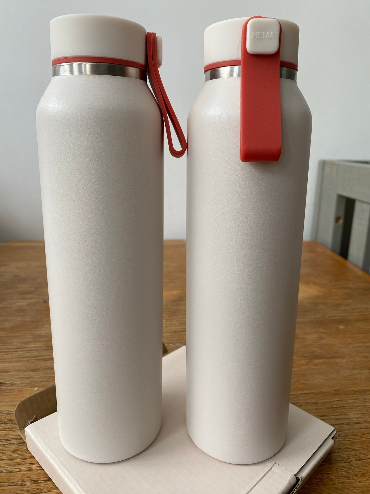 Isoleerfles 500 ml - 2 stuks, HEMA, Overige typen, Verzenden, Zo goed als nieuw, Metaal