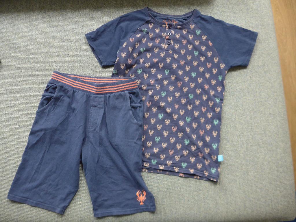 Charlie Choe pyjama kort jongens 146/152, Kinderen en Baby's, Kinderkleding | Maat 152, Nacht- of Onderkleding, Gebruikt, Charlie choe