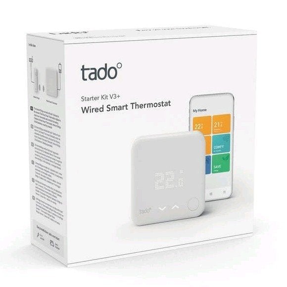 Tado Starter Kit Slimme Thermostaat NIEUW IN DOOS, Ophalen of Verzenden, Slimme thermostaat, Nieuw