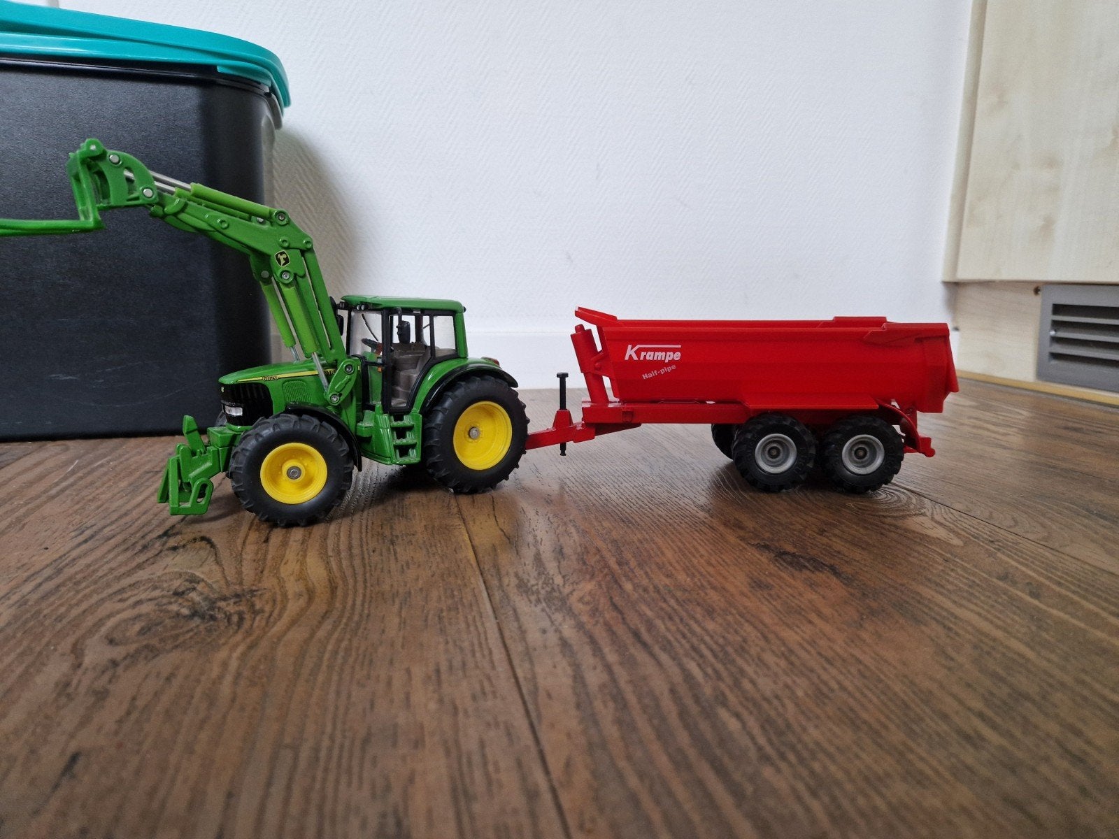 krampe kipper siku 1 32, Hobby en Vrije tijd, Modelauto's | 1:32, Ophalen of Verzenden, Zo goed als nieuw, Tractor of Landbouw