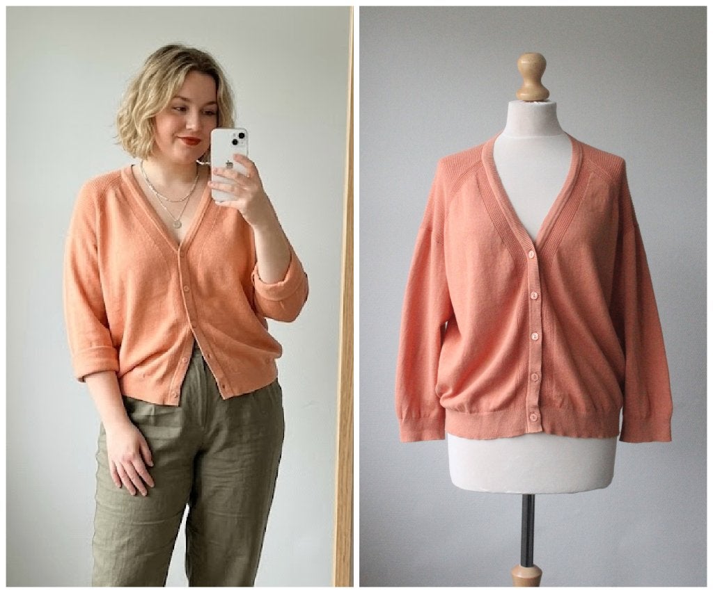 Sissy-Boy - prachtig vest, linnen katoen - peach - maat L, Verzenden, Maat 42/44 (L), Zo goed als nieuw, Sissy-Boy