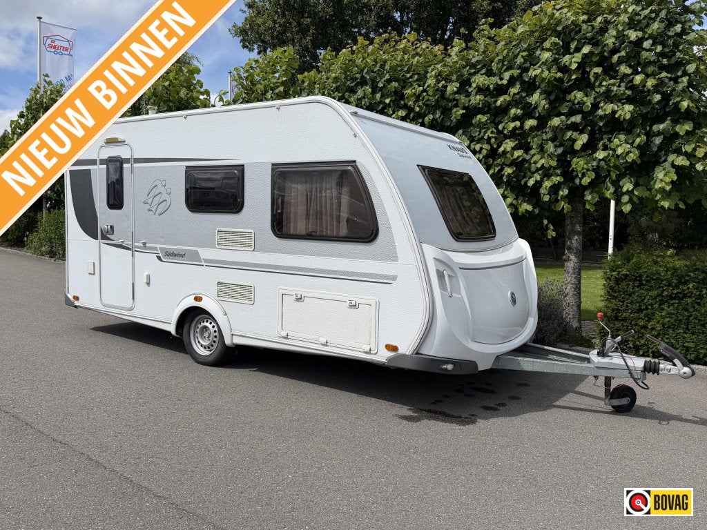 Knaus Sudwind 420 OD Mover,Voortent, Caravans en Kamperen, Caravans, Schokbreker, Bedrijf, Treinzit, Tot en met 3
