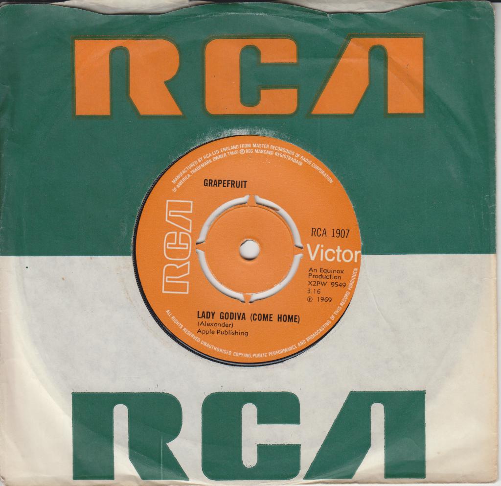GRAPEFRUIT - Lady Godiva (Come Home), Originele persing, Ophalen of Verzenden, Gebruikt, Pop