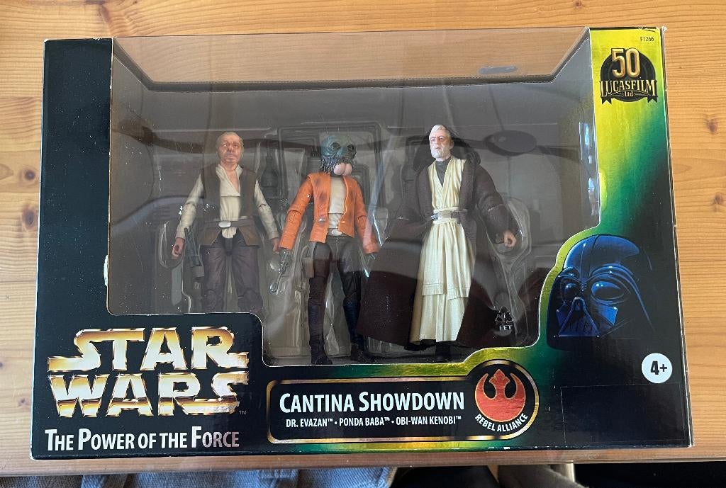 Star Wars Power of the Force - Cantina Showdown in box, Verzamelen, Star Wars, Ophalen of Verzenden, Nieuw, Actiefiguurtje