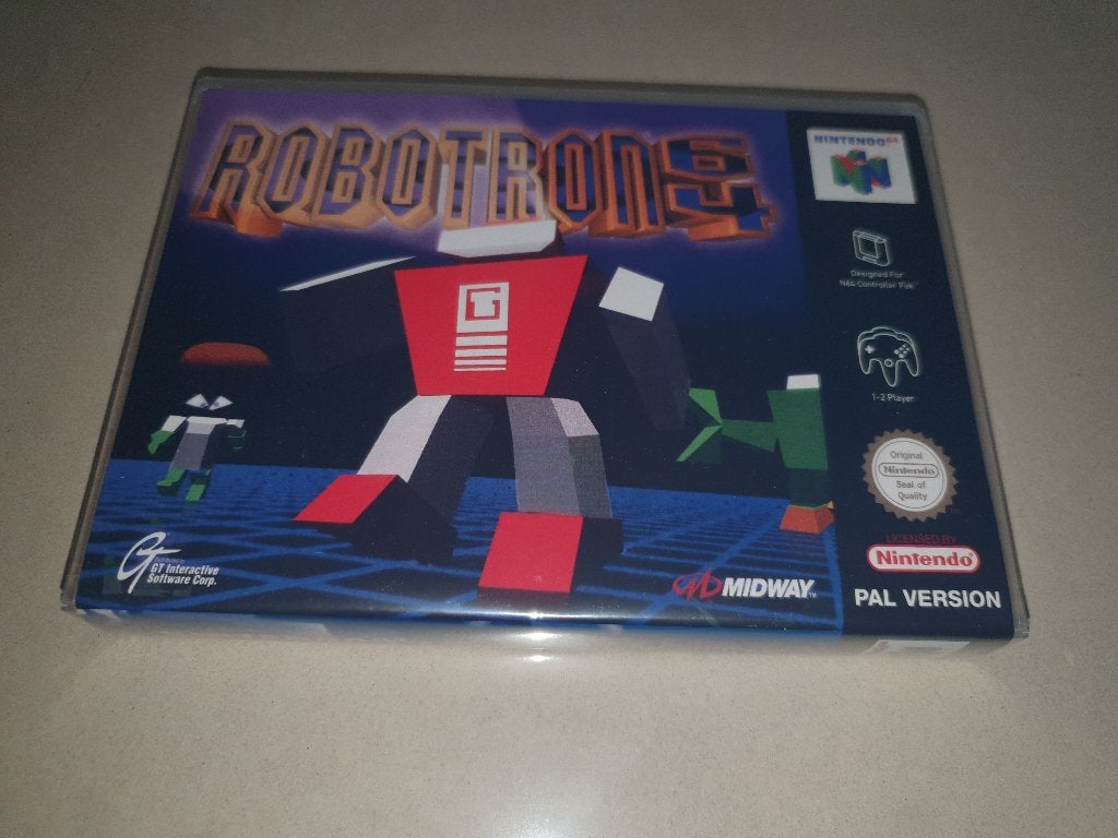 Robotron 64 N64 Game Case, Verzenden, 1 speler, Racen en Vliegen, Zo goed als nieuw