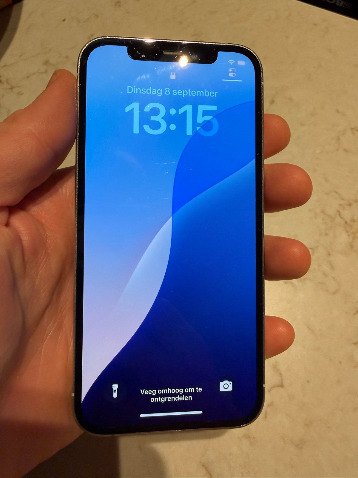 iPhone 12 Pro 128GB Zilver - Batterij 76%, Telecommunicatie, Mobiele telefoons | Apple iPhone, Ophalen, IPhone 12 Pro, Zonder simlock
