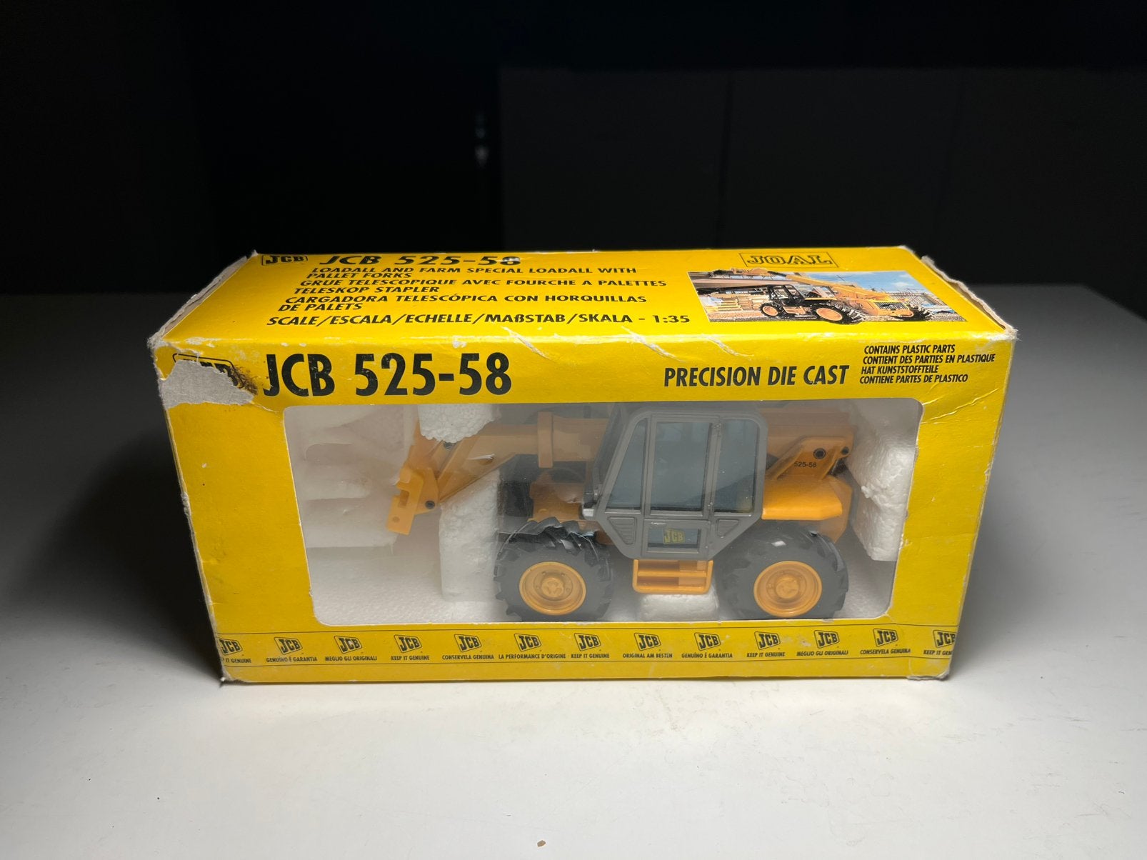 Joal - JCB 525-58 - Schaal 1:35, Verzenden, Zo goed als nieuw, Tractor of Landbouw, Overige merken
