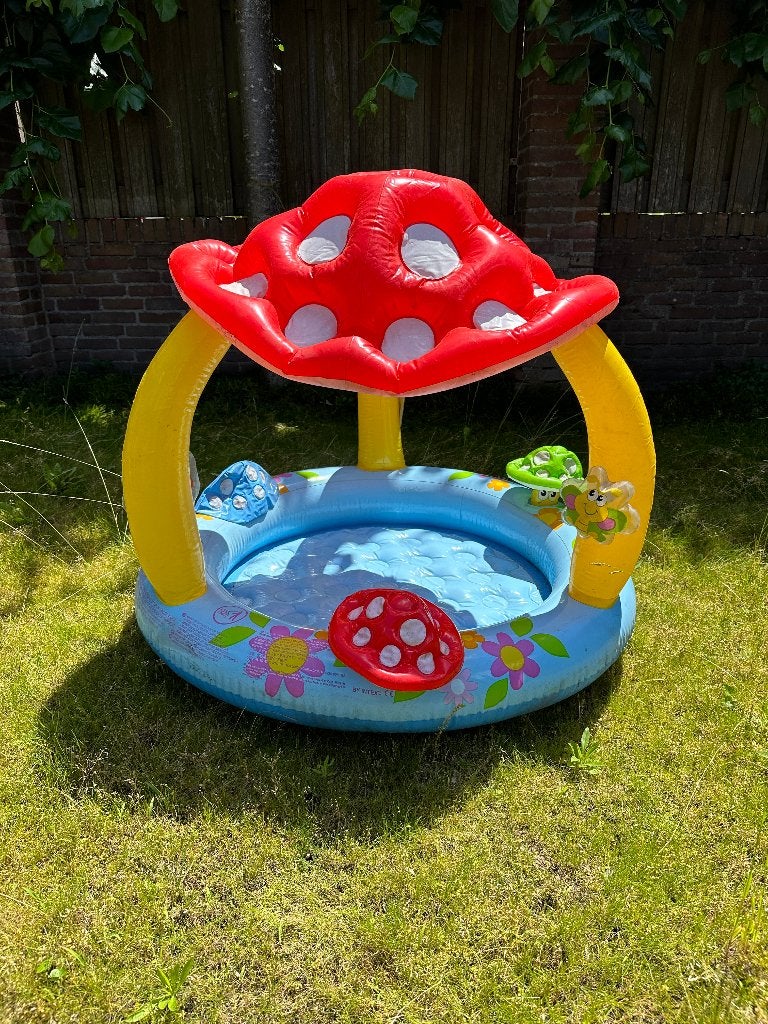 zwembadje, Tuin en Terras, Gebruikt, Minder dan 80 cm, Opblaaszwembad, Rond