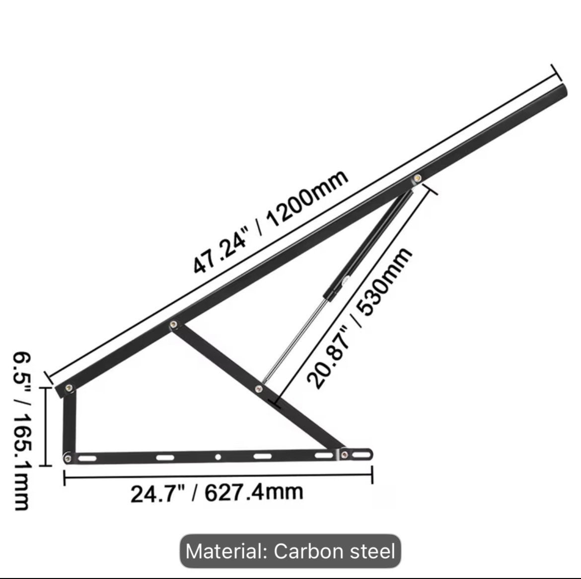 Bedlift system, Ophalen, Overige typen, 50 tot 100 cm, Zo goed als nieuw