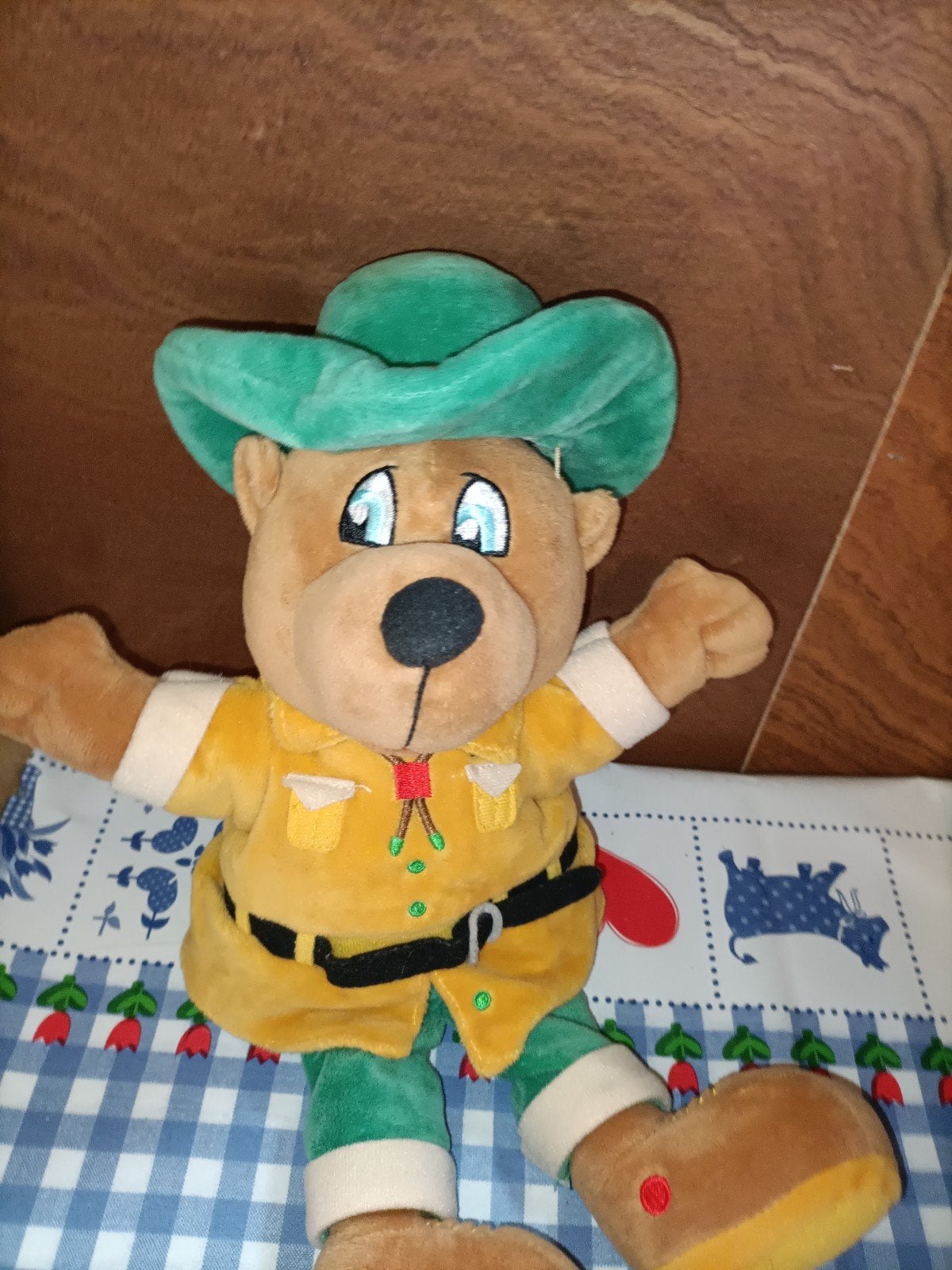 Bollo de Beer handpop knuffel Landal GreenParks, Ophalen of Verzenden, Zo goed als nieuw, Beer