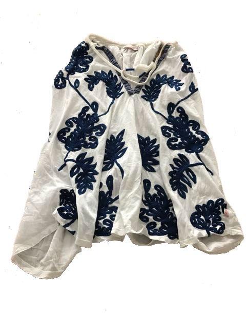 Didi tuniek maat m wit met blauw didi, Maat 38/40 (M), Blauw, Didi, Zo goed als nieuw