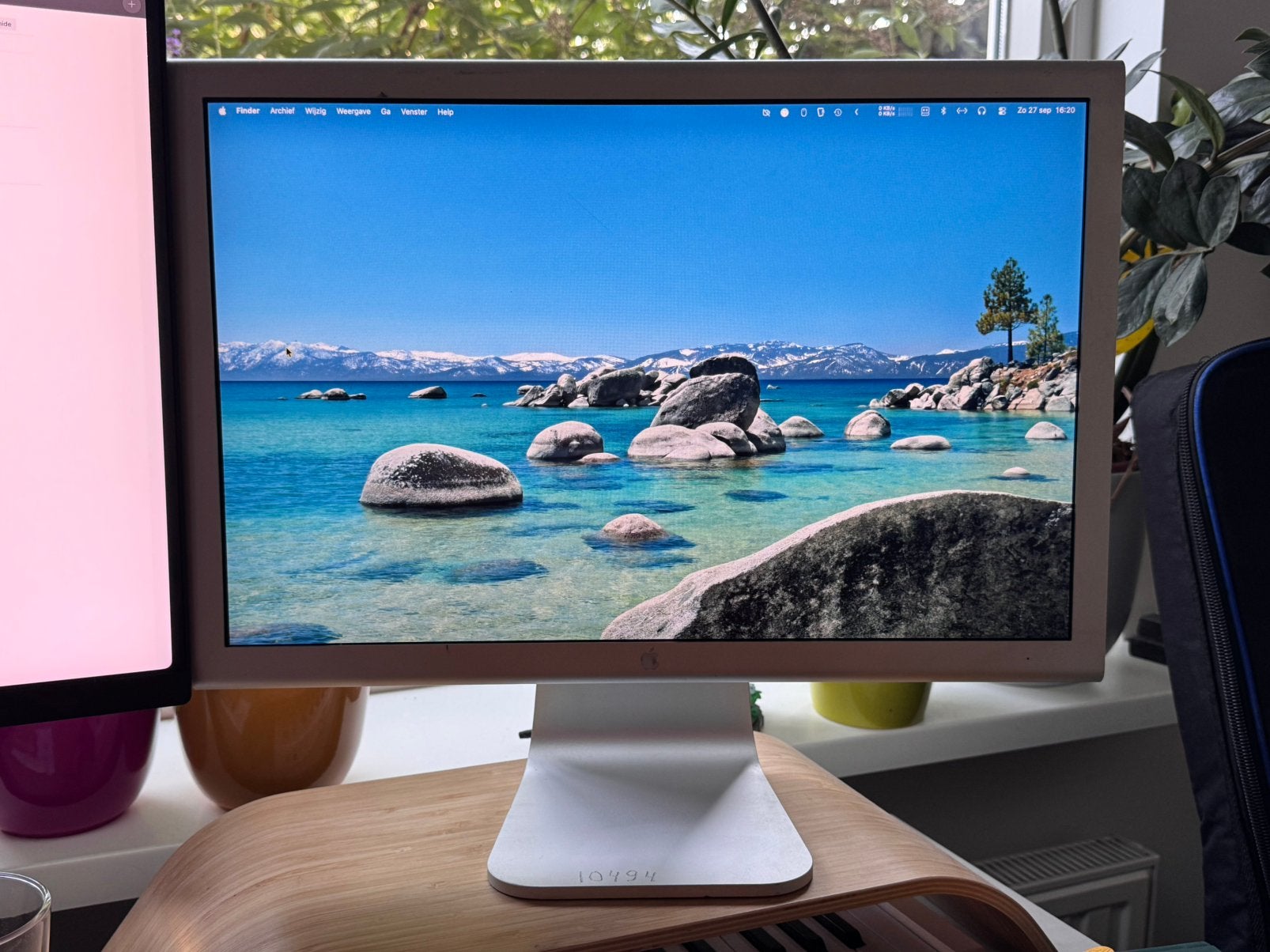 Oud Apple Cinema Display, 20 inch (A1081), Computers en Software, Ophalen, Onbekend, 60 Hz of minder, Gebruikt