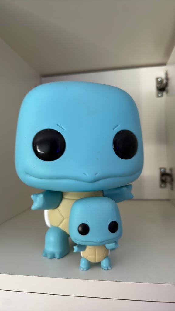 Squirtle funko pop klein en groot, Ophalen, Zo goed als nieuw
