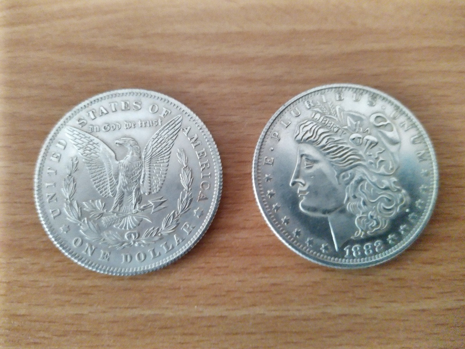 Zilveren 1Amerikaanse dollar 1882, Ophalen of Verzenden, Losse munt, Zilver