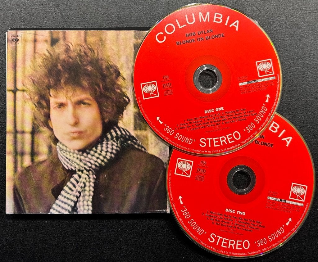 BOB DYLAN - Blonde on blonde ( 2x SACD ; digipack ), Ophalen of Verzenden, Zo goed als nieuw, Classic Rock, Digipak