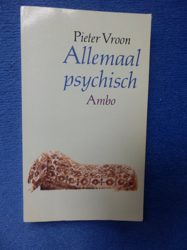 Allemaal psychisch - piet vroon, Ophalen of Verzenden, Gelezen, Piet Vroon