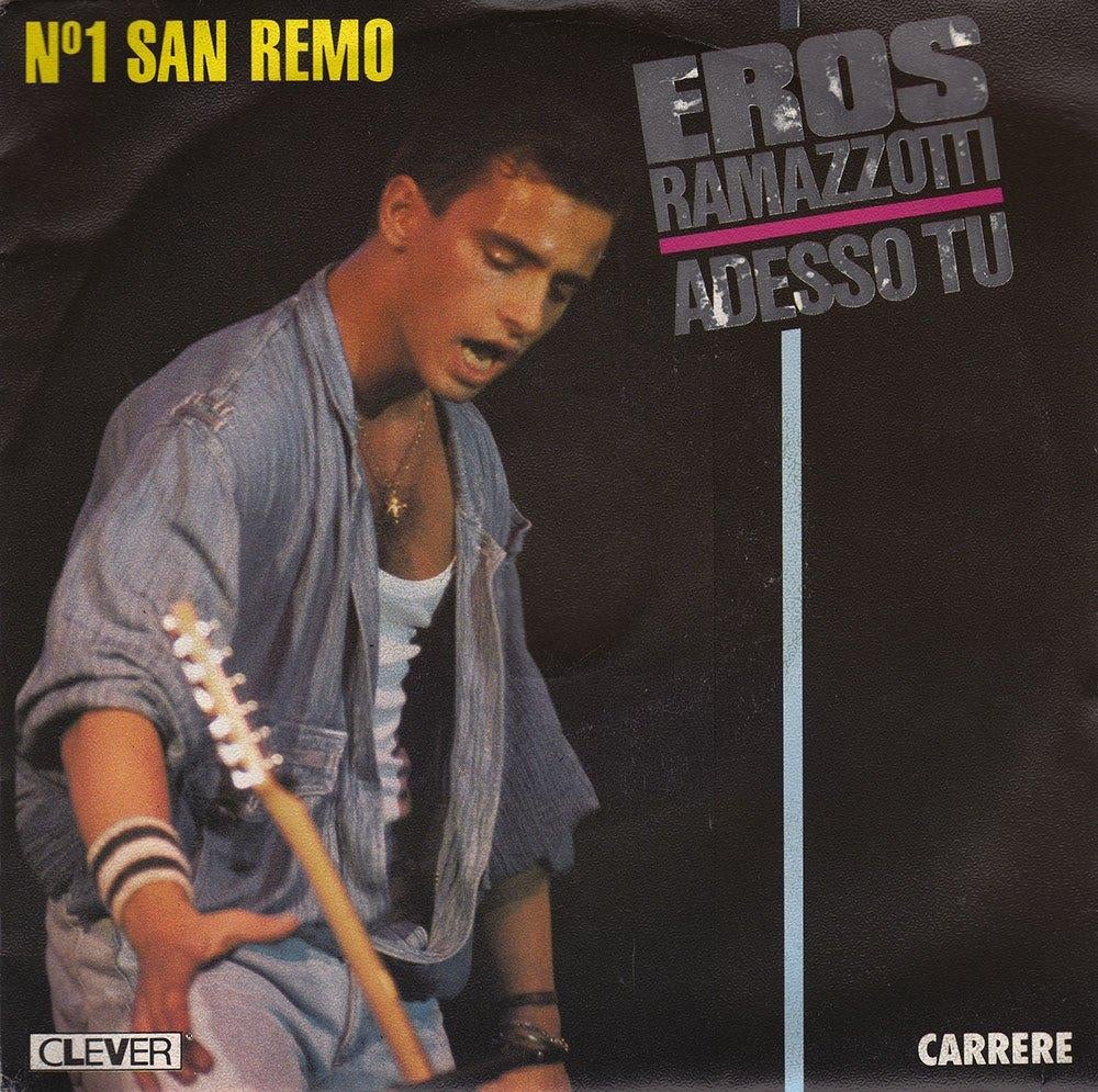 Eros Ramazzotti - Adesso Tu 7", Cd's en Dvd's, Vinyl Singles, Ophalen of Verzenden, Zo goed als nieuw