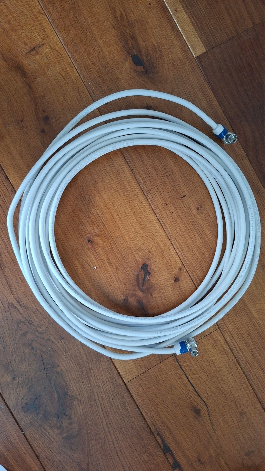 Hirschmann coaxkabel KOKA 9 ECA - Telenet Certified, Ophalen of Verzenden, Zo goed als nieuw, 5 tot 10 meter, Coaxiale kabel