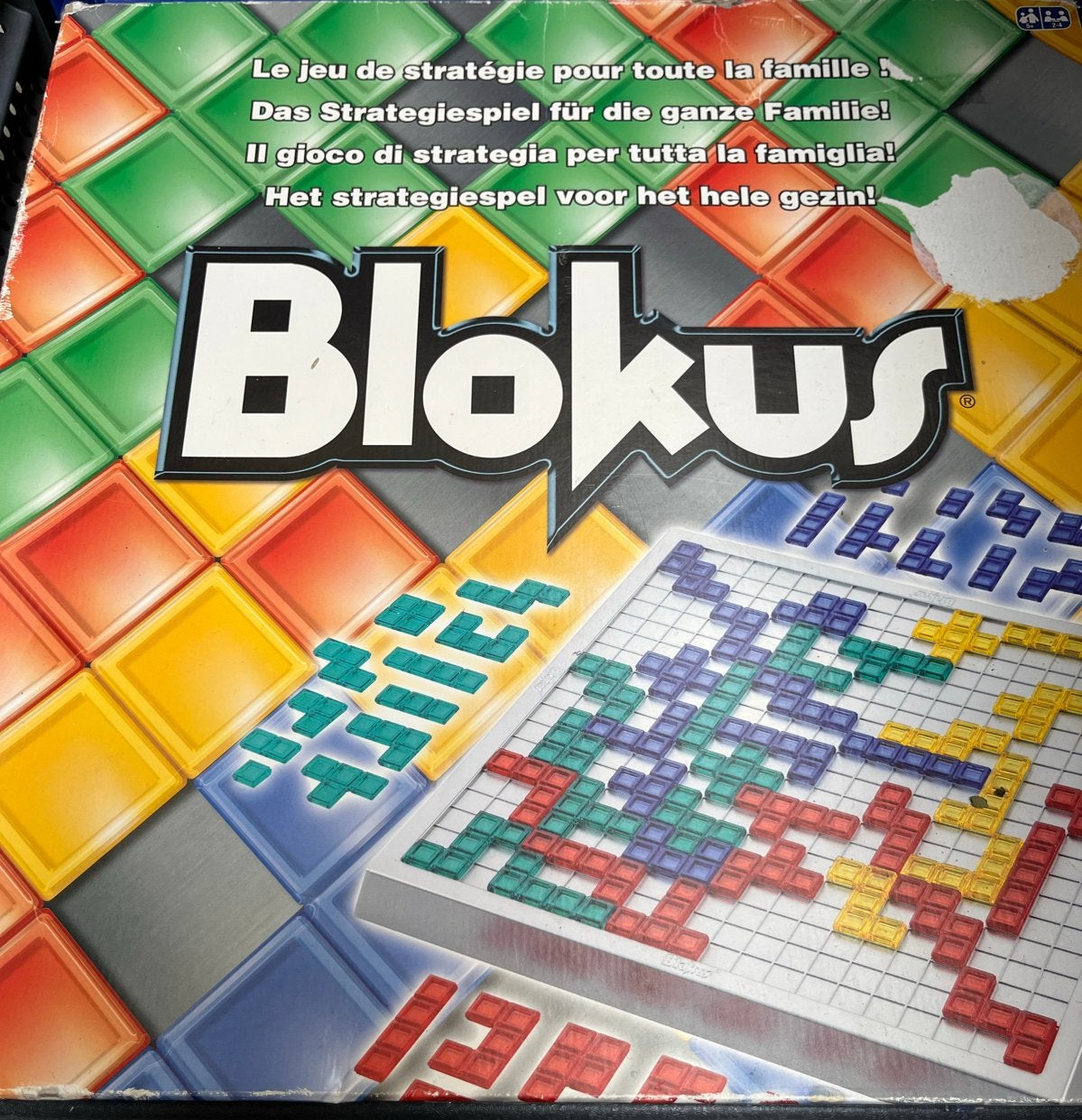 Blokus - Het strategiespel voor het hele gezin!, Drie of vier spelers, Ophalen, Gebruikt