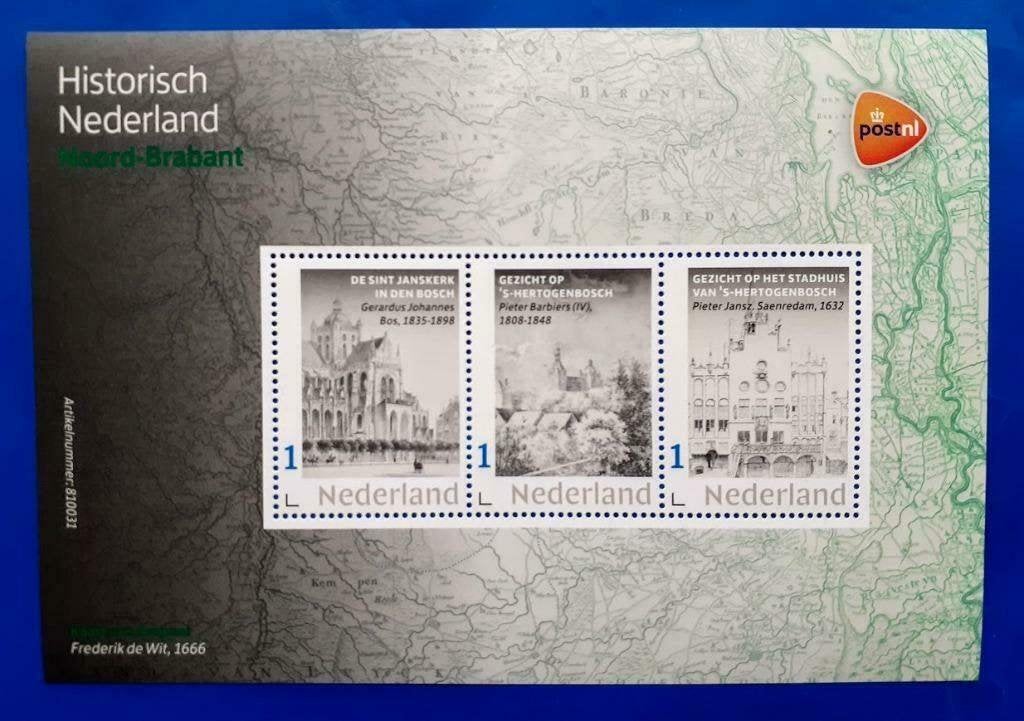 NVPH 3642-P Historisch Nederland - Noord-Brabant, Verzenden, Na 1940, Postfris