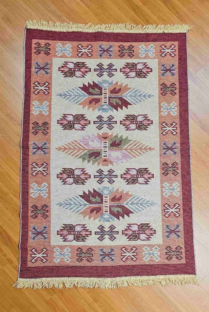Kelim Vloerkleed 168/110 cm, Huis en Inrichting, Gebruikt, 100 tot 150 cm, Etten-Leur, DJT@dejuistetoon.eu