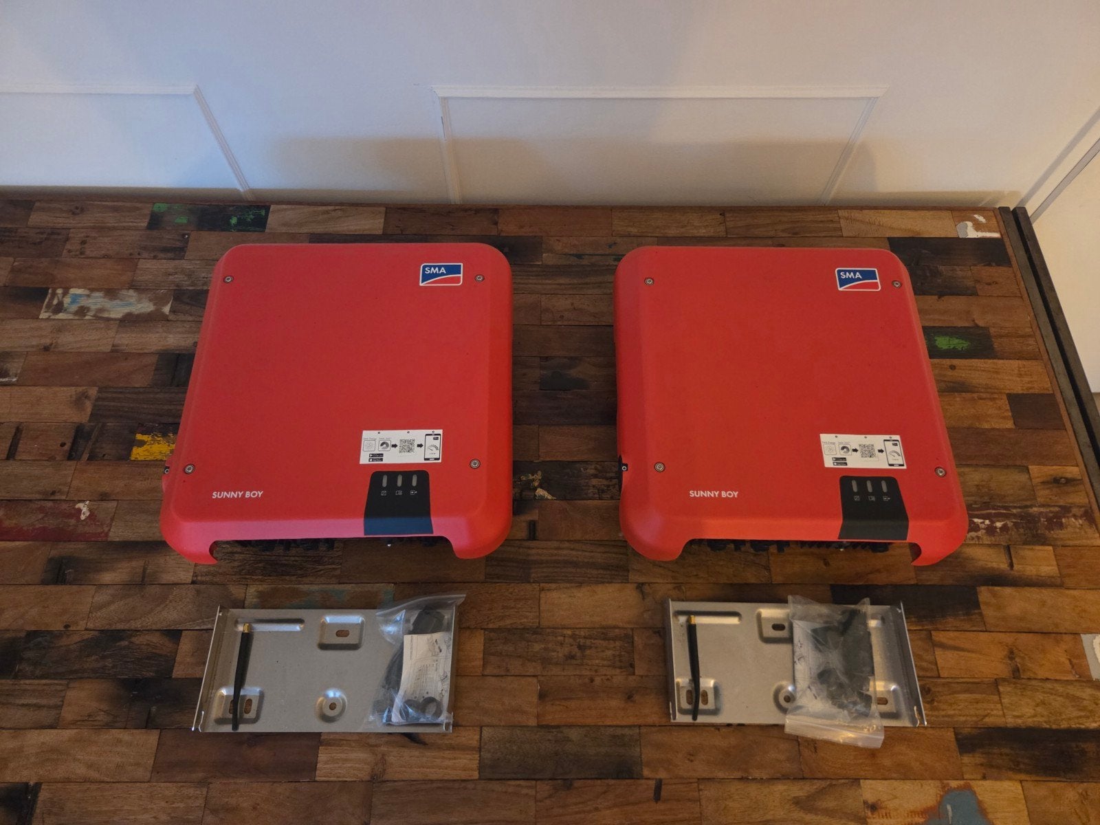 SMA Sunny Boy SB 3.0 omvormers - Nieuwstaat met complete set, Doe-het-zelf en Verbouw, Zonnepanelen en Toebehoren, Ophalen of Verzenden
