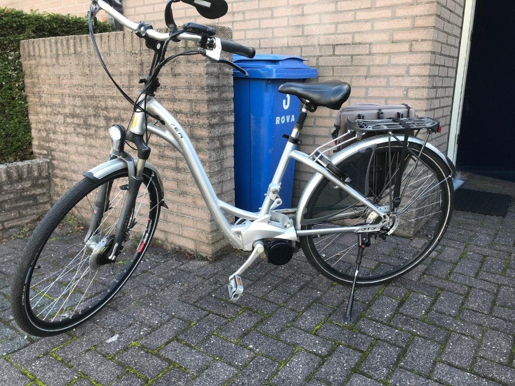 Flyer elektrische fietsen met lage instap - Gebruikt, Fietsen en Brommers, Elektrische fietsen, Gebruikt, 47 tot 51 cm, 30 tot 50 km per accu