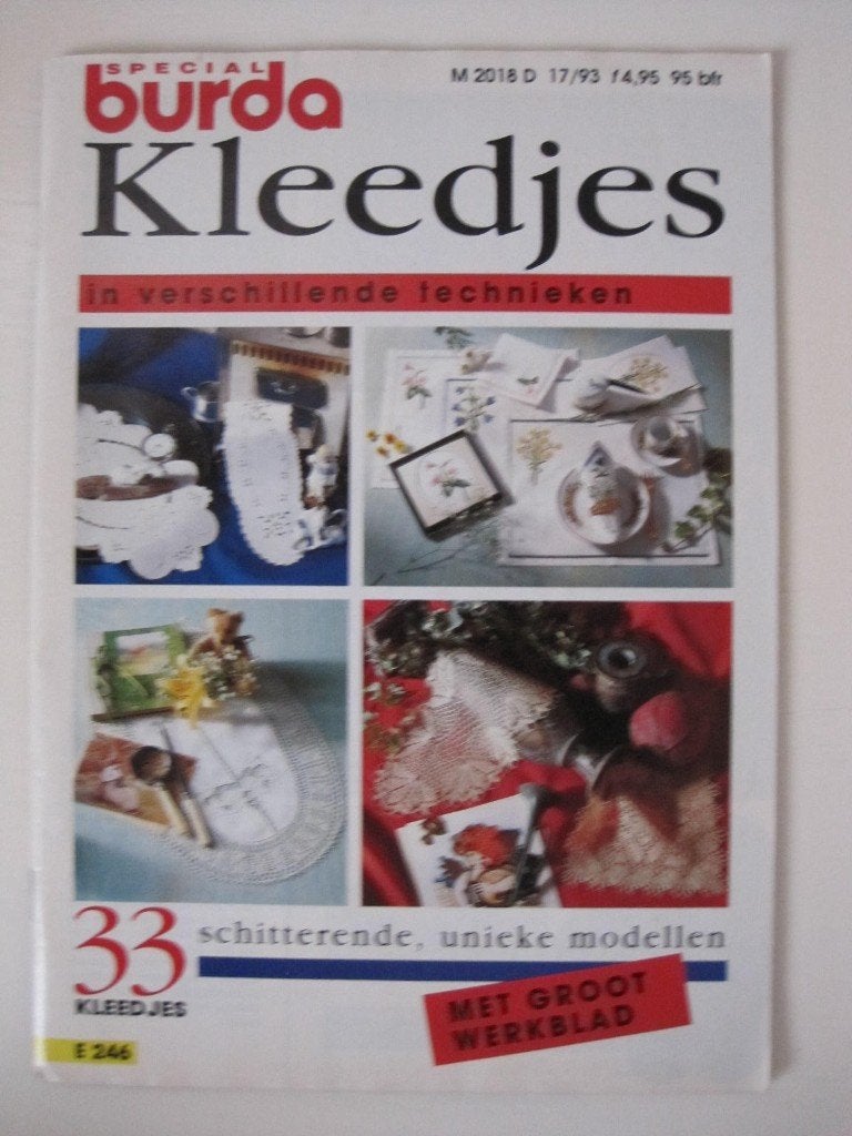 Burda Special Kleedjes in verschillende technieken, Ophalen of Verzenden, Zo goed als nieuw, Breien of Haken, Patroon of Boek