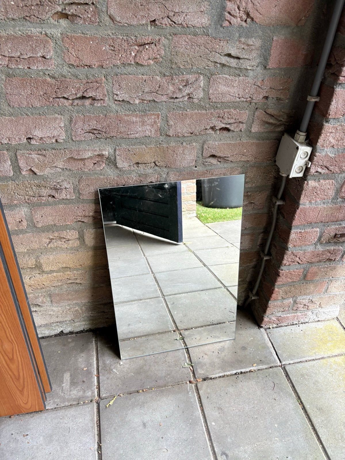 Spiegel in nette staat, Ophalen, Minder dan 50 cm, Gebruikt, Minder dan 100 cm