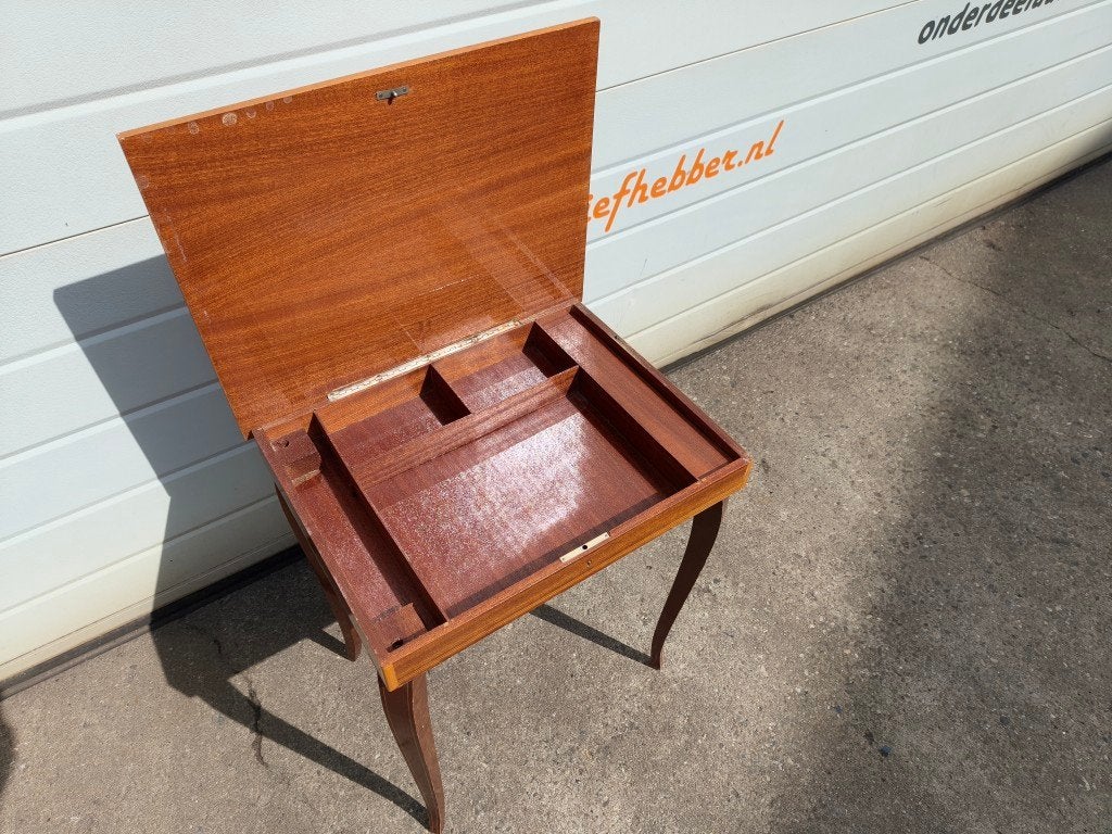 vintage speeldoos tafeltje met muziek, Gebruikt, Ophalen of Verzenden, /, /