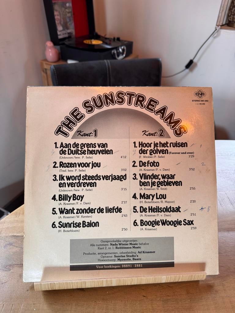 The Sunstreams - Aan de grens van de Duitse heuvelen LP, Ophalen of Verzenden, Zo goed als nieuw