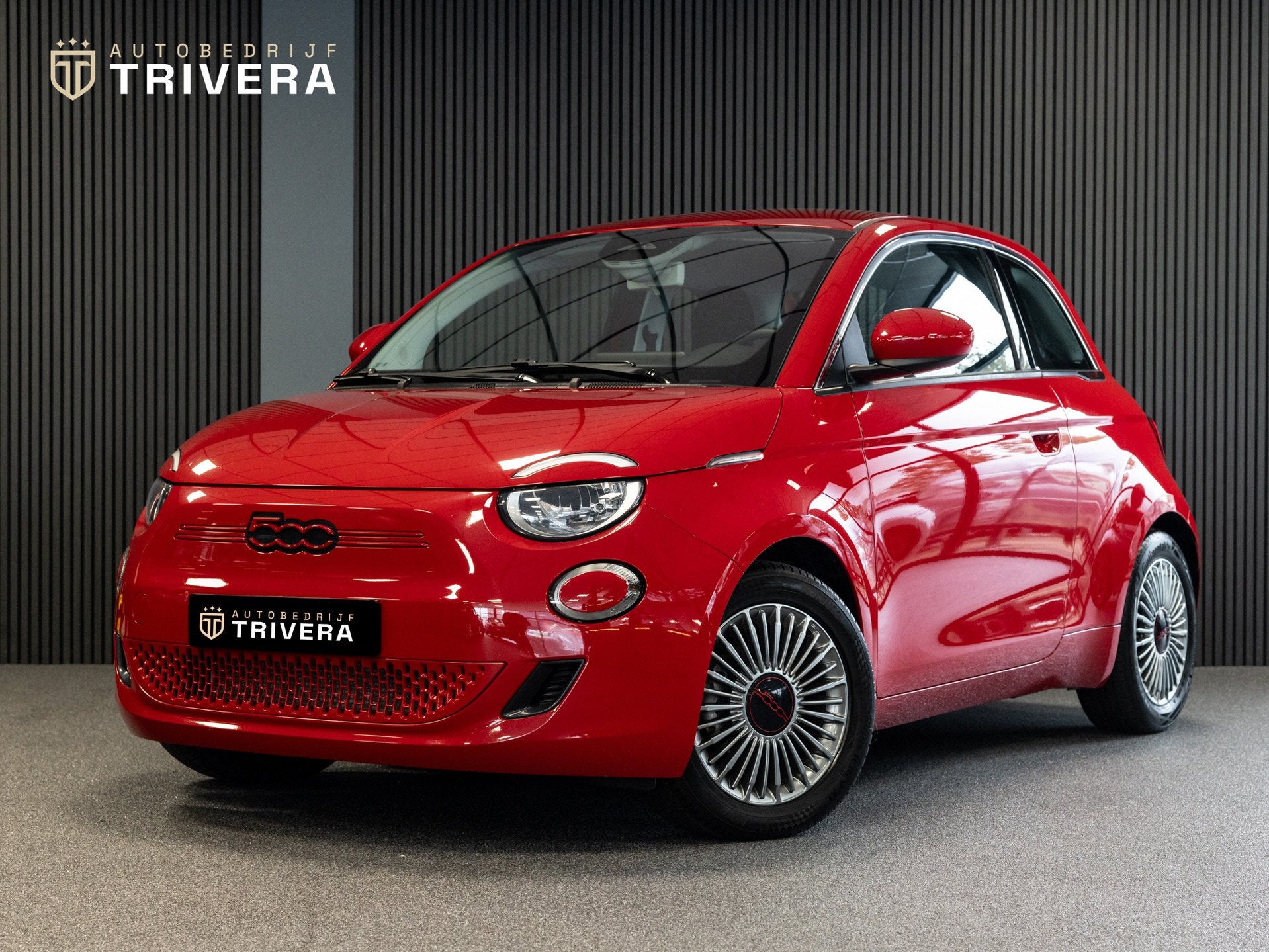 Fiat 500e RED 24 kWh l SoH 93% l CAMERA l 1ste eigenaar l CA, Auto's, Automaat, Dealer onderhouden, Stof, Gebruikt