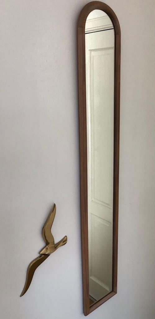 2 X Vintage Pieterman Schiedam passpiegel | jaren 60, Ophalen of Verzenden, Zo goed als nieuw, Overige vormen