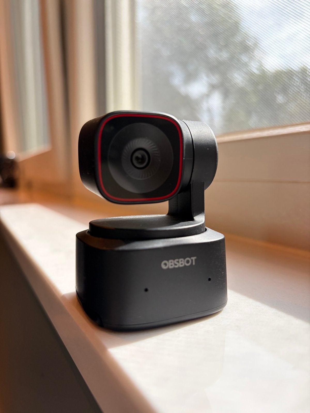OBSBOT Tiny 2 Lite AI-gestuurde PTZ Webcam - ZGAN, Verzenden, Zo goed als nieuw, Windows, Monitorclip