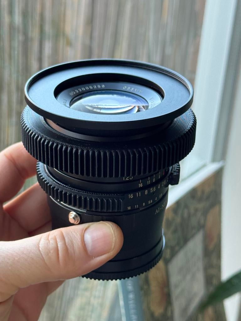 Vivitar 28mm f2 cine-mod, Ophalen of Verzenden, Zo goed als nieuw