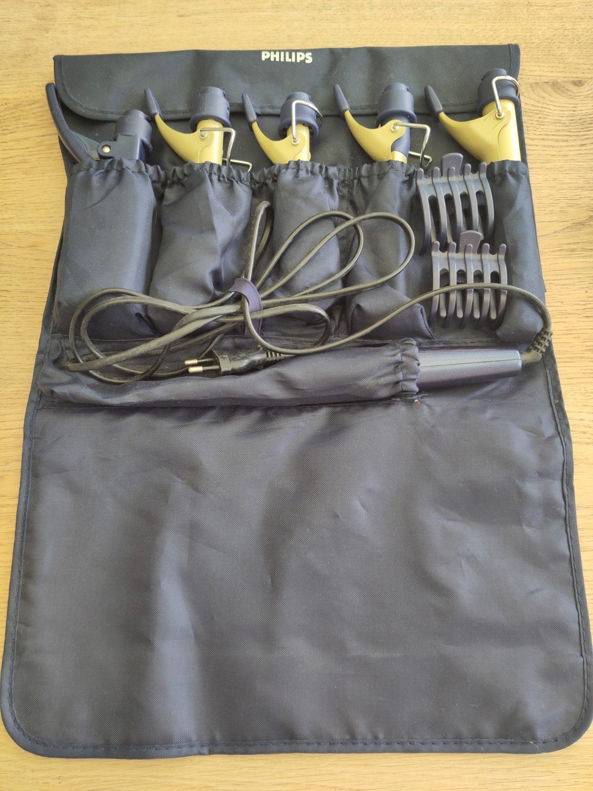 Philips krulset met diverse opzetstukken, Witgoed en Apparatuur, Persoonlijke-verzorgingsapparatuur, Ophalen, Gebruikt, Haarverzorging