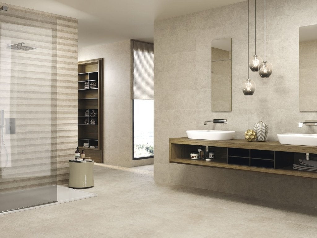 Baldocer Ceramica Leeds vloertegel 60x60 taupe, Ophalen, 60 cm of meer, Nieuw, Minder dan 5 m²