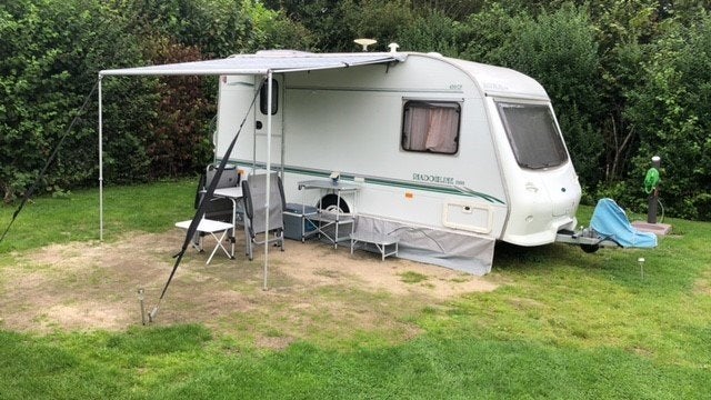 Elddis Shadowline 430 (2000) – Compleet kampeerklaar, Elddis, Treinzit, Particulier, 4 tot 5 meter