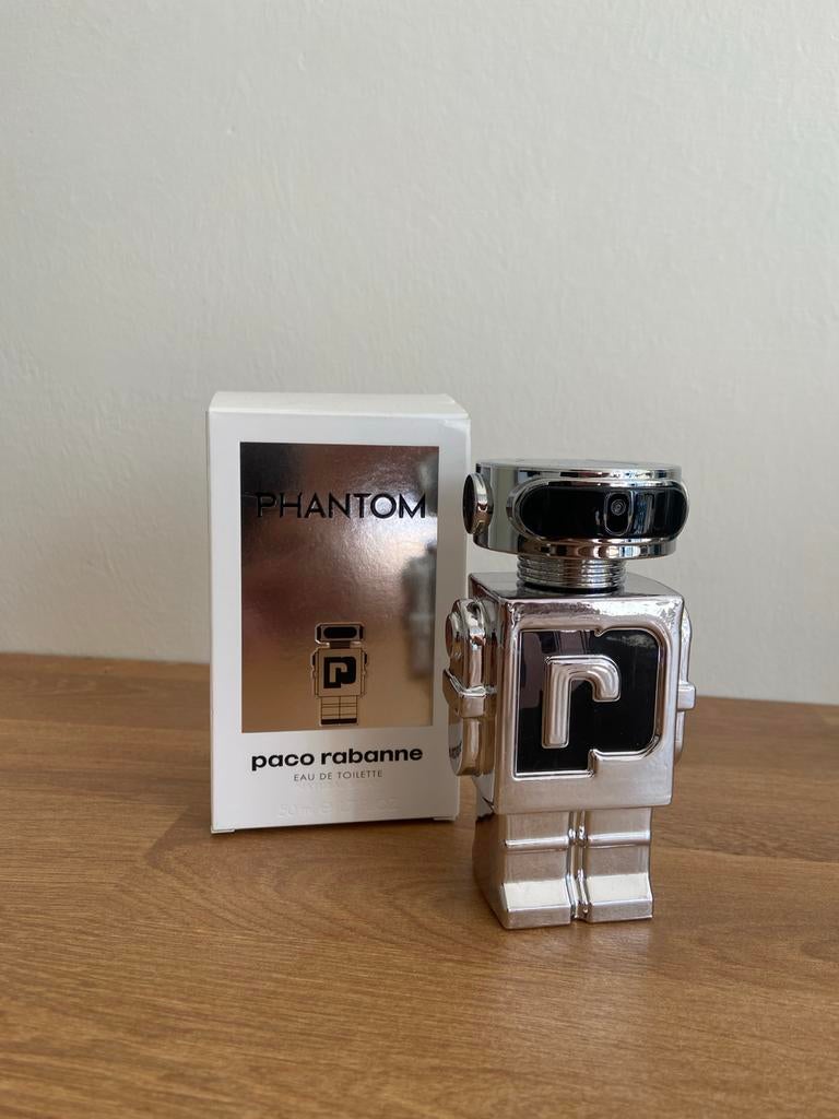 Paco Rabanne Phantom Eau de Toilette 50ml - Zo goed als nieu, Sieraden, Tassen en Uiterlijk, Uiterlijk | Parfum, Ophalen of Verzenden