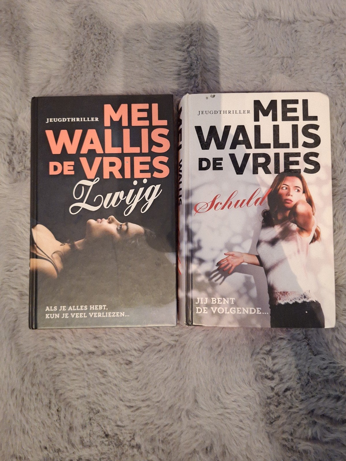 Mel Wallis de Vries - Zwijg & Schuld (Jeugdthriller), Ophalen, Gelezen, Mel Wallis de Vries, Nederland
