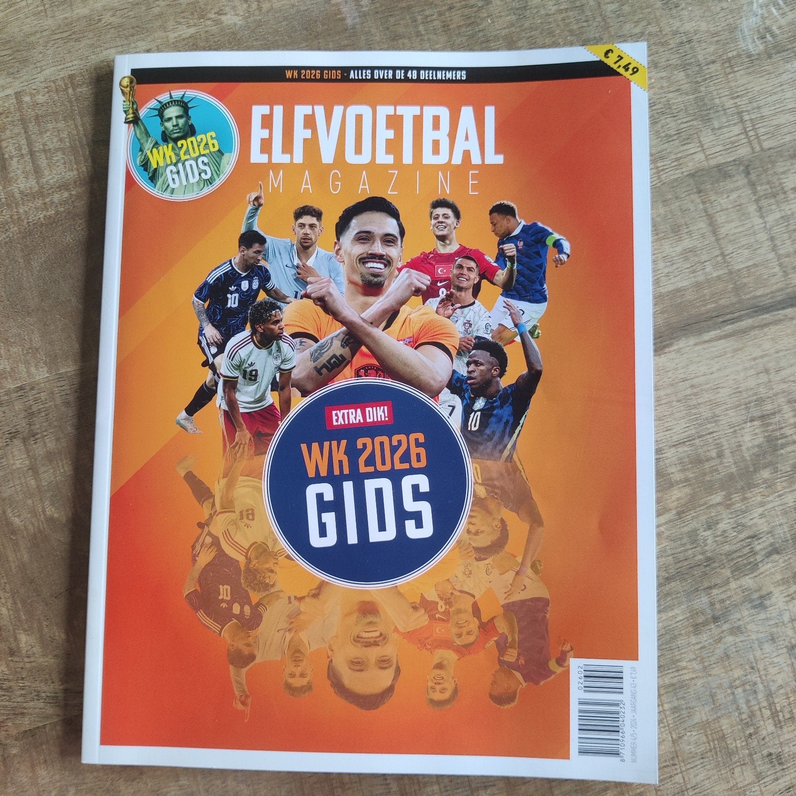 ElfVoetbal Magazine - Extra Dik WK 2026 Gids -, Ophalen of Verzenden, Nieuw, Lichaam en Geest