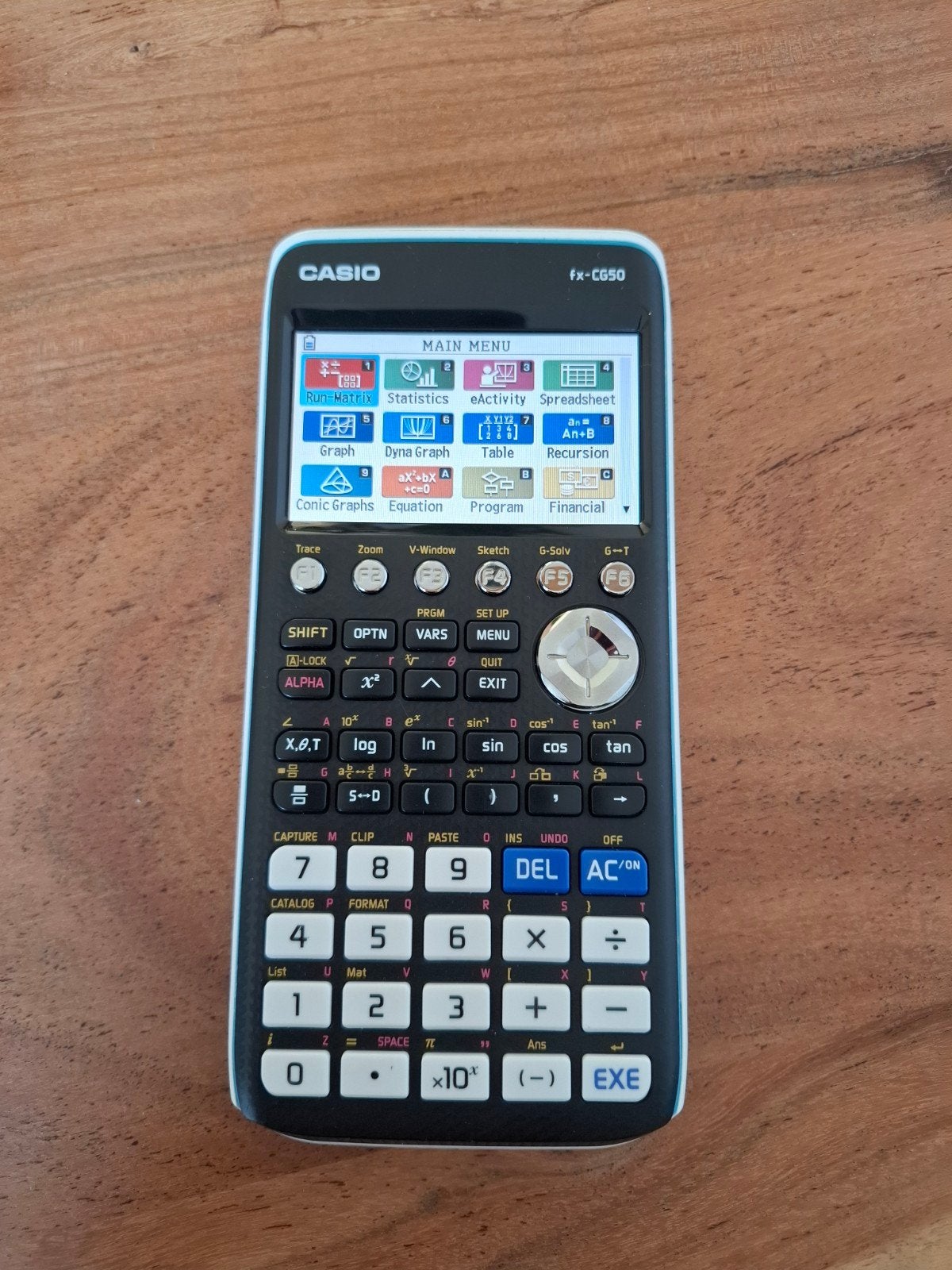 Grafische rekenmachine Casio fx-CG50, Ophalen, Grafische rekenmachine, Zo goed als nieuw