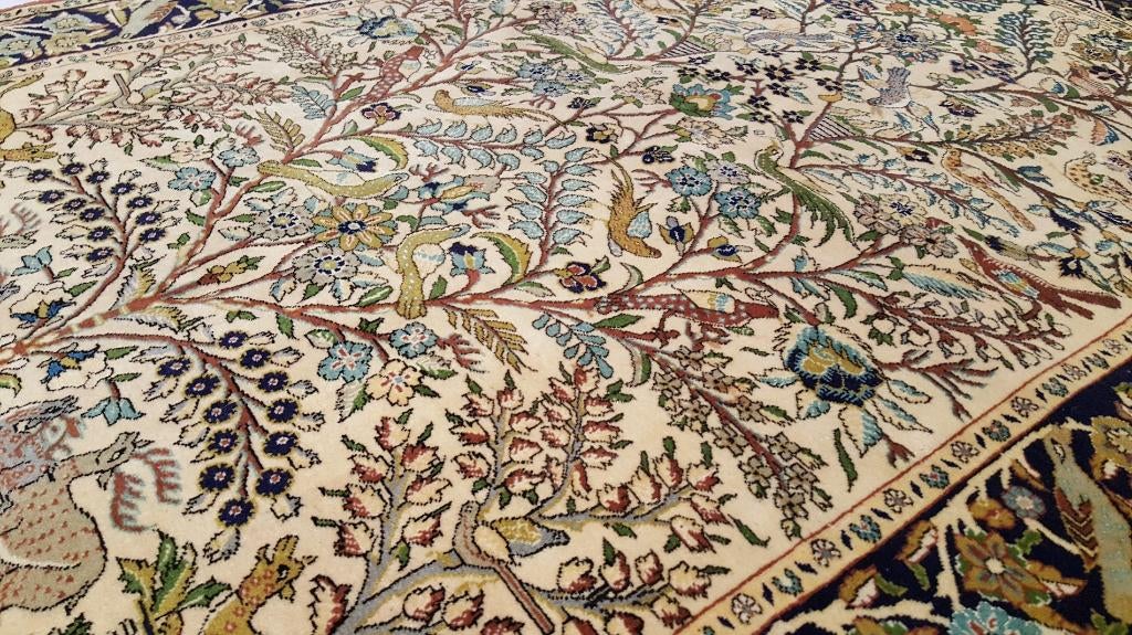Perzisch tapijt isfahan 192 x 135/Kleed/Kelim/Loper/50% sale, 100 tot 150 cm, Www.simatapijten.nl, Beige, Nieuw