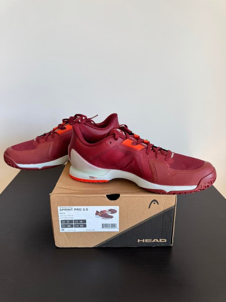 HEAD Sprint Pro 3.5 Men’s Tennis Shoes – New – Size EU 46, Tickets en Kaartjes, Sport | Tennis, Eén persoon